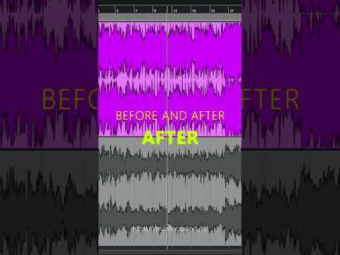 Before and After 1｜MASTER SOUND
