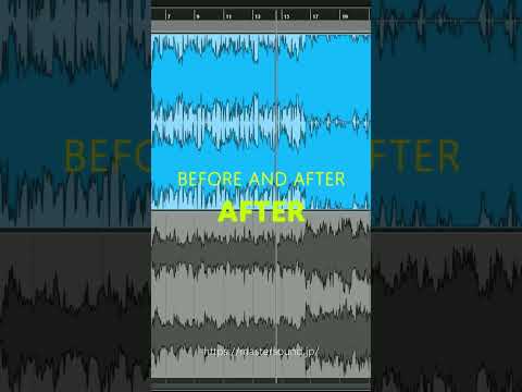 Before and After 2｜MASTER SOUND